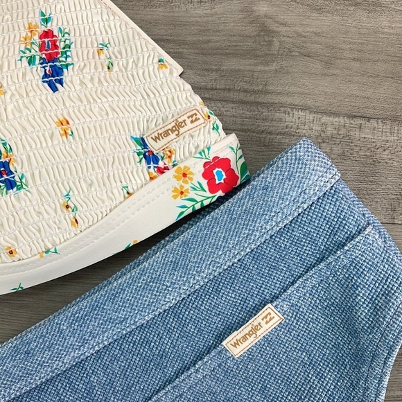 ☀️BILLABONG☀️ MEADOWLANDS CECI TRI DOWN WITH DENIM HIGH BIKINI SET - Picture 10 of 17